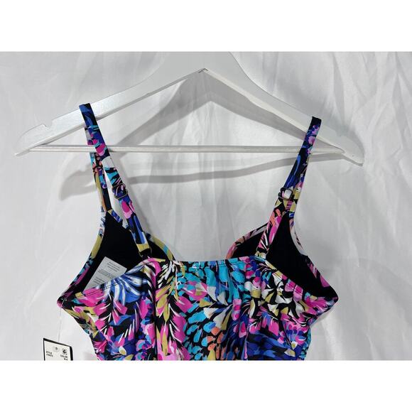 NWT🌺Floral Swim Top - Picture 8 of 13